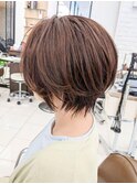大人可愛いショートボブ☆