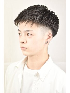 レ ギャルソン 仙台店(Les Garcons) 韓国ーバーバーメンズカットフェードツイストスパイラルパーマ