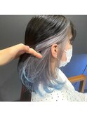 #インナーカラー #ハイトーン #ケアブリーチ