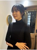 【LUAU Haku Osaka 中村】ルーズショートパーマ