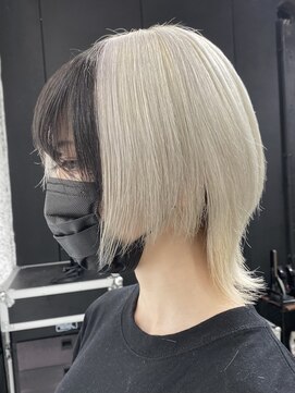 ココ 本八幡(KOKO) □大人ガーリーダークアッシュ似合わせカットミディアムレイヤー