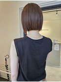 オリーブグレージュ ミニボブ