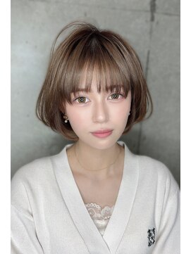 リークフー(Ree cu fuu) 10代20代30代40代50代前髪　王道ショートボブ　藤沢