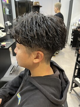 メンズ ラピス 横浜店(Men’sLapis) リバースアップバング