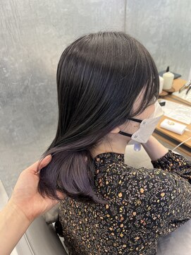 バサ 池袋東口店(BASSA) 【ohka】色落ちまで計算済み！ラベンダー