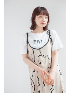 アッシュ 池袋店(Ash) 10代20代30代『ワイドバングボブ』　　＃池袋駅