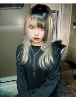 アリートウキョウ(ALLY TOKYO) 中性ウルフロングレイヤーカットロングウルフカット姫カット