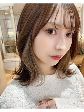 ロンドアリシア 金山(Lond Alexia) イヤリングカラー 縮毛矯正 韓国風 ダブルカラー 髪質改善_4327