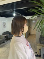 ロナ 岡崎竜美丘店(RONA)&nbsp;ベージュヘイリーボブ♪