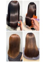 美容室フルール&nbsp;20代30代40代大人可愛い髪質改善カラー艶感