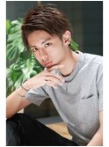 オーバーアップバングショート