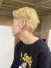 【メンズ】カットカラー ￥10400