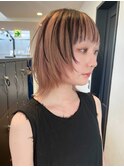 レイヤー ウルフレイヤー ウルフカット ブリーチ 原宿表参道