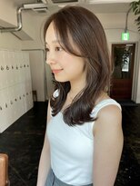 ガーランドギンザ(Garland Ginza)&nbsp;くびれ外はねミディアムレイヤーカット