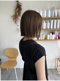 切りっぱなしボブ