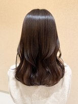 オリーブスバイネオリーブ(Olive's by neolive)&nbsp;顔まわりレイヤー/韓国/ハイライト/グレージュ/白髪ぼかし/前髪