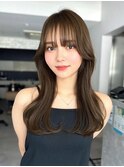 韓国風小顔くびれヘア/顔周りレイヤーカット/髪質改善ト/池袋