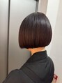 クラス(CLAS) ミニボブ×髪質改善ヘアカラーで可愛い艶髪