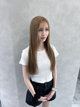 キング 枚方店(K!ng) 縮毛矯正髪質改善ハイライトレイヤーカット枚方美容室エクステ