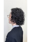 メンズ×スパイラルパーマ/30代40代50代60代