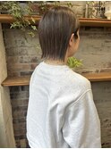 切りっぱなしボブ