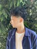【新規】松本指名 メンズカット＋カラーorパーマ（眉カット込み） ￥11760