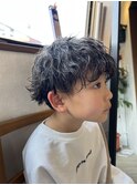 3歳波巻きパーマ[津田沼駅/Men's/メンズカット/パーマ]