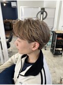 ミルクティーカラー1回ブリーチ