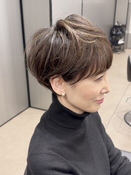 ハルキ ミナト ジャパン オオサカ(HARUKI MINATO japan OSAKA)の写真/髪色で貴方をもっと美しく魅せる―透明感溢れる軽やかで上品な大人女性カラーであなたの魅力を引き出します