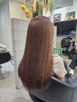 スラップス(SLAPS.)&nbsp;バレにくい　ハイライト　ロング　グレージュ