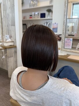 セブンルックス モカ 宇都宮鶴田店(7LOOKS mocha) タッセルボブ