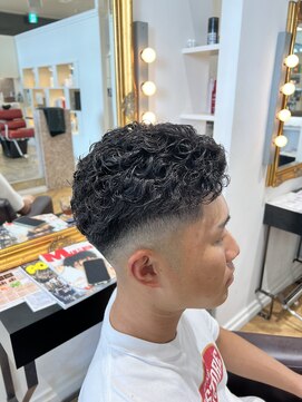 コワファースト  させぼ五番街店(COIFF1RST) フェード×極道パーマ☆