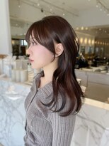 コードセブンス(Chord seventh)&nbsp;【HARUNA】顔周りカット × 艶カラー