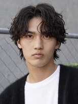 エリマ 横浜西口(elima)&nbsp;横浜西口メンズカットツイストスパイラルパーマセンターパート