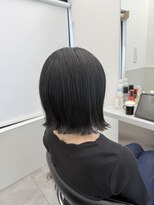 ゴウトゥデイシェアサロン 町田店(GO TODAY SHAiRE SALON)&nbsp;ブルーブラック/外ハネボブ【町田】