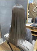 オリーブベージュ/髪質改善カラー/透明感/美髪/我孫子駅