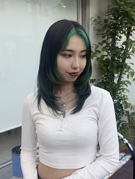 アロハナ 津店(ALOHANA) おしゃれ女子/裾カラー/レイヤーカット/フェイスフレーミング