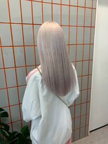 ペレ 原宿(PELE)&nbsp;ピンクベージュ/アンブレラカラー/クールショート/前髪/原宿