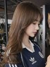 ≪明るさ×透明感≫カット+ブリーチなしダブルカラー+トリートメント¥16500