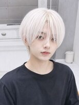 デイズ(days) ハイトーンメンズマッシュウルフホワイトカラー