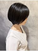 前下がりショートボブ