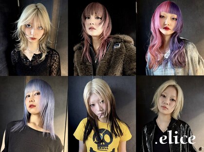 .elice 心斎橋 ダブルカラー/ウルフレイヤーカット【9/1NEWOPEN(予定)】の写真
