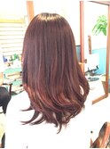 艶カラーイルミナカラー【ヘアアレンジ　立川/立川南口/七五三】