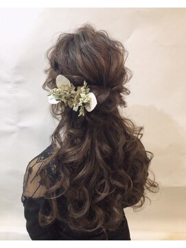 セットサロン ラビッシュポー(Setsalon RabichePow) 【ラビッシュポー】ハーフアップ【フランベアー】