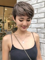 パーク(PAAQ) 【田中智大】ハンサムショート×ハイトーン (アッシュブラウン)