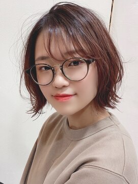 スイート ヘアデザイン(Suite HAIR DESIGN) 《Suite》チェリーブラウン×ボブ