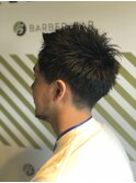フェードカットスタイル【BARBER-BAR】