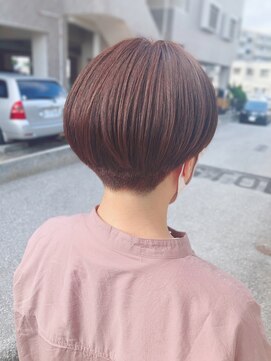 ヘアースイッチ(HAIR SWITCH) マッシュ×ピンクベージュ