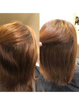 アンド ラ ブランシュ(&.La Blanche) 大宮髪質改善トリートメント　クセ補正も◎艶も◎