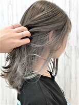 アンジュ 大豆島店(ange)&nbsp;インナー×シルバーカラー_ブルーシルバー[20代30代40代50代]